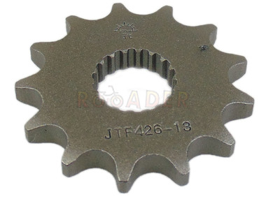 Zębatka przednia SUZUKI GN 125, GS 125, RM 125, DR 125; CPI SM 125 - typ 428, 13 zębów