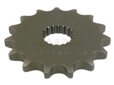Zębatka przednia SUZUKI GN 125, GS 125, RM 125, DR 125; CPI SM 125 - typ 428, 15 zębów