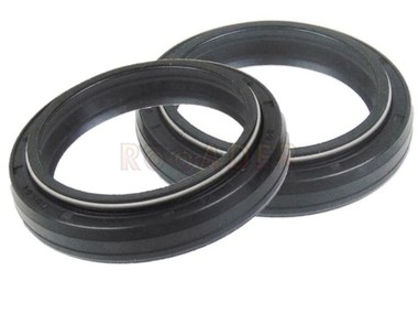 Uszczelniacz przedniego zawieszenia 38x50x8/9,5 (olejowy) - komplet, 2 sztuki - do APRILIA AF1; BETA Alp, Evo Rev3; SHERCO Trial; YAMAHA FZR, TDR, Versity, Virago,  