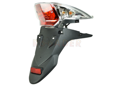 Lampa tylna JUNAK 607 + błotnik tylny