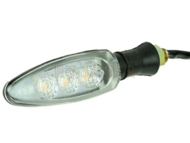Kierunkowskaz JUNAK 905, 905F, 128, ADV50 (3 diody led) tył lewy