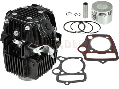 Cylinder 152FMB, ATV 110, silnik BTS  - 110cm3, Ø52,40mm, sworzeń 13mm (zestaw z kompletną głowicą)