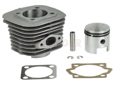 Cylinder do silnika rowerowego 2T 80cm³ - Ø47,00mm, sworzeń 10mm