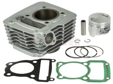 Cylinder ZIPP VZ-2; JUNAK 123; BARTON Fnx 125; GB MOTORS Hasky; TOROS ION; ZONTES Monster 125 - 125cm3, Ø56,50mm, sworzeń 13mm