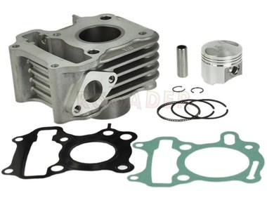 Cylinder SYM Orbit, Allo, Fiddle, Jet, Mask, Symphony 50 4T; PEUGEOT New Vivacity, Ludix, Tweet, Speedfight 50 4T; JUNAK 607, 806 (Euro 4) - 50cm3, Ø37,00mm, sworzeń 10mm