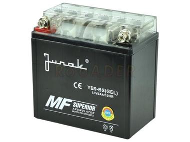 Akumulator YB9-B (GEL) - 12V 9Ah - JUNAK M15, M16, RSX, RX ONE, SC125, Furious 50