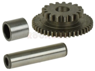 Koło pośrednie rozrusznika elektrycznego  do SUZUKI GN, GS, GZ Marauder, DR, TU 125cm3 (17/44 zębów)