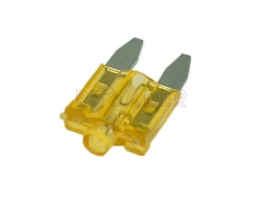 Bezpiecznik płytkowy MINI (11mm) z diodą led  5A