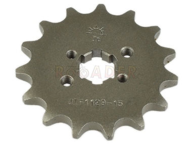 Zębatka przednia DERBI GPR, DRD, Senda 50; APRILIA RS50, RS4, RX50, SX50; GILERA GSM, RCR, SMT, Zulu 50 - typ 420, 15 zębów