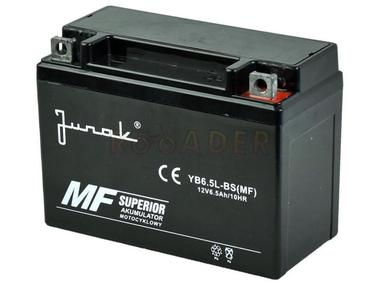 Akumulator YB6,5L-BS (SMF) - 12V 6,5Ah - JUNAK RAW-50