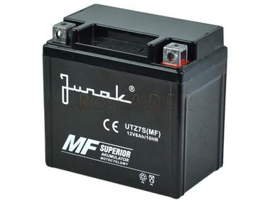 Akumulator YTZ7S (SMF) / UTZ7S -12V 6Ah - JUNAK Racer 125, RZ125, 121FL