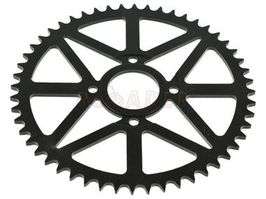 Zębatka tylna Cross, Pit Bike, Dirt Bike, X-MOTOS XB88, ALFAROAD 250 - typ 520, ø58mm, 52 zęby (czarna, malowana proszkowo) + podtoczenie