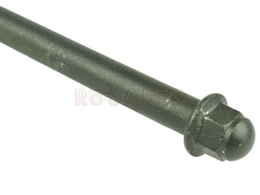 Oś koła przód JUNAK M12, M12 Vintage 125 (średnica 15mm / długość 240mm/260mm / gwint M14x1,5) 