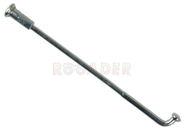 Szprycha koła 125mm / ø3,8-3,4mm z nakrętką - 1 sztuka (wewnętrzna) - do koła tylnego JUNAK M12 Vintage, M12 Cafe