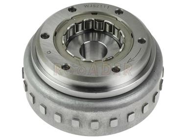 Sprzęgło jednokierunkowe rozrusznika elektrycznego JUNAK M12, M12 Vintage, M12 Cafe, RX ONE (E4), RSX 125 + koło magnesowe