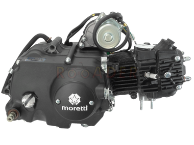 Silnik typ 139FMB - 50cm3, 4 biegi, manualny, górny rozrusznik, czarny - do motorowerów Romet, Router, Junak, Barton, Benzer, GB Motors, Kingway, Kymco, Zumico, Zipp i innych