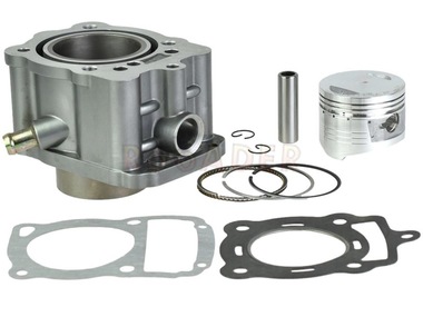Cylinder ROMET, JUNAK, BARTON, ZIPP, LONCIN 200 ciecz - 200cm3, Ø63,00mm, sworzeń 15mm (tłok płaski)
