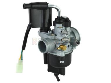 Gaźnik PIAGGIO, GILERA, APRILIA, DERBI 50/70cm3 2T H2O (Euro 2, Euro 3) - gardziel 17,5mm, ssanie automatyczne, komora pływakowa ze śruba spustową (PHVA 17,5-ID, 8442.ID)