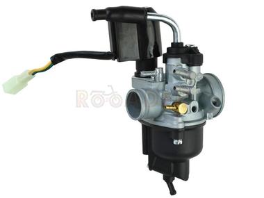 Gaźnik PIAGGIO, GILERA, APRILIA, DERBI 50/70cm3 2T H2O (Euro 2, Euro 3) - gardziel 17,5mm, ssanie automatyczne, komora pływakowa ze śruba spustową (PHVA 17,5-ID, 8447.ID)