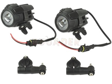 Lampy dodatkowe przednie uniwersalne halogeny LED (homologacja E9)