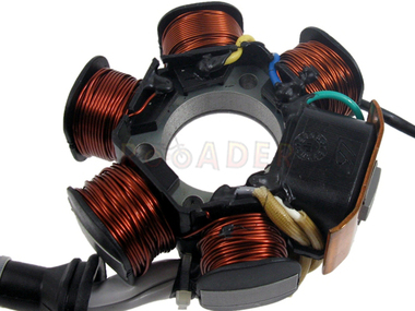 Stojan alternatora PIAGGIO, GILERA 2T - 12V, 70W (7 kabli)