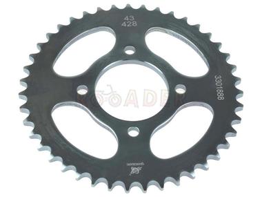 Zębatka tylna KEEWAY RKS 125, RKV 125 - typ 428, ø58mm, 43 zębów