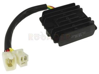 Regulator napięcia JUNAK 901, 902, 906, 121 (E5) - 2 kostki, 3/3 piny