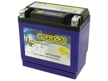 Akumulator YTX14-BS (Li-Ion) / LFPX14 - 12V 12Ah litowo-jonowy ze wskaźnikiem naładowania