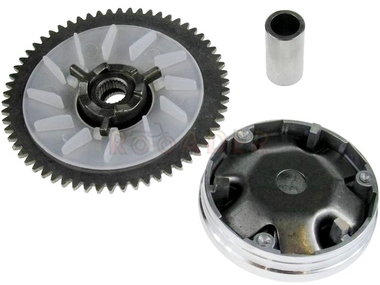 Wariator GY6  50/80cm3 - skutery z silnikiem 4T 50/80cm3 - Romet, Router, Barton, Junak, Kymco, Motobi, Moto Ventus, Kingway, Zipp i inne  (rolki 5,5g)