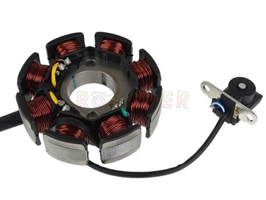 Stojan alternatora JUNAK 901, 902 E4/E5 (8 cewek, 4 przewody)