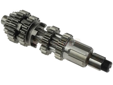 Wałek sprzęgłowy skrzyni biegów do JUNAK Racer 125, RZ125, S125, 121FL - komplet z trybami