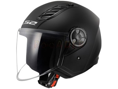 Kask LS2 OF616 AIRFLOW II SOLID czarny mat (57-58cm / M) 