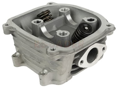Głowica do silnika GY6 125cm3 - do maxiskuterów Romet, Barton, Junak, Zipp 125cm3 , Ø52,40mm (komplet z zaworami)