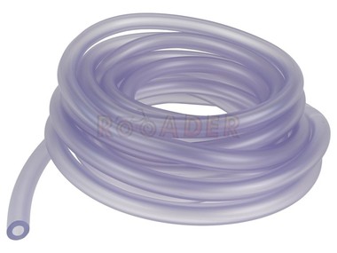 Wężyk do paliwa, oleju Ø 7mm (7,0x12,0), PVC+PU, przeźroczysty, niebieski