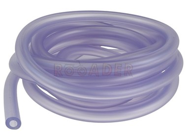 Wężyk do paliwa, oleju Ø 7mm (7,0x14,0), PVC+PU, przeźroczysty, niebieski