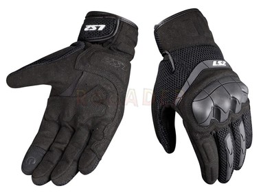 Rękawiczki motocyklowe LS2 KUBRA MAN czarne   XL