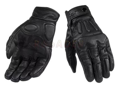 Rękawiczki motocyklowe LS2 RUST MAN czarne      M