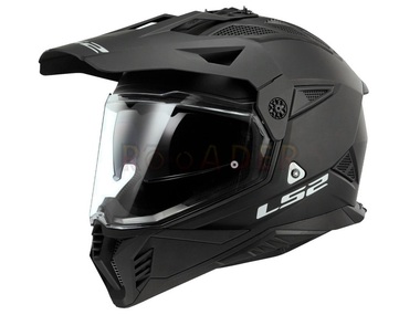 Kask LS2 MX702 PIONEER II SOLID czarny mat (65-66cm / 3XL)