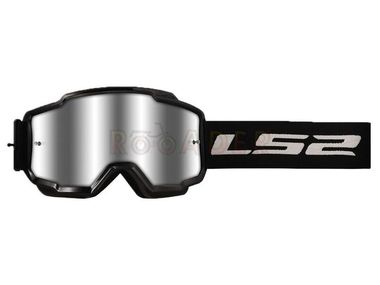 Gogle motocyklowe LS2 Charger (lustrzana szybka) czarne