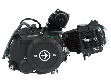 Silnik typ 139FMB - 50cm3, 4 biegi, manualny, górny rozrusznik, czarny - do motorowerów BARTON FR50 (Euro 4 i Euro 5); JUNAK 904, 905 (Euro 4) i 905, 906, ADV 50 (Euro 5)