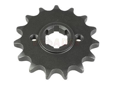 Zębatka przednia JUNAK Racer 125, RZ125, S125, 121FL - typ 428, 15 zębów z dystansem