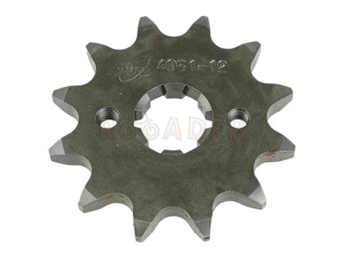 Zębatka przednia DERBI GPR, DRD, Senda 50; APRILIA RS50, RS4, RX50, SX50; GILERA GSM, RCR, SMT, Zulu 50 - typ 420, 12 zębów