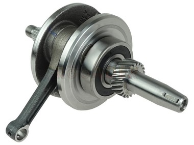 Wał korbowy SHINERAY XY125-10D, ROMET, JUNAK, BARTON, ZIPP, LONCIN 125, CG125 (sworzeń Ø13mm)