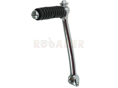 Dźwignia startera do silnika YX110, YX120, W120 - 110/125cm3 - do motocykli typu Pit Bike, Dirt Bike, Cross (RXF, RFN, RFZ, MRF, YCF, KAYO) - srebrna, długa