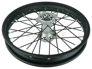 Koło 16" x 1,85 - APOLLO RXF 150 Freeride i inne Pit Bike, Dirt Bike, Cross (tył, stalowe, czarne)