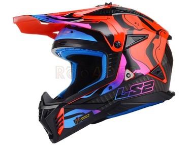 Kask LS2 MX708 FAST II WASH czerwony (55-56cm / S)