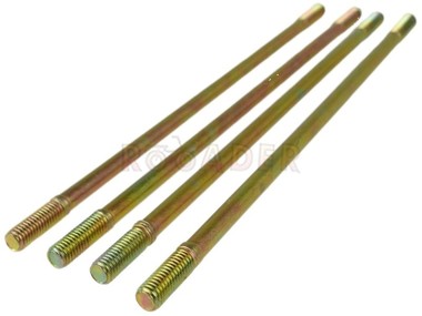 Szpilki cylindra do silnika SYM Orbit, Allo, Fiddle, Jet, Mask, Symphony 50 4T; PEUGEOT New Vivacity, Ludix, Tweet, Speedfight 50 4T; JUNAK 607, 806 (E4) - 50cm3 (M6 - 179/186mm, komplet 4 sztuki)