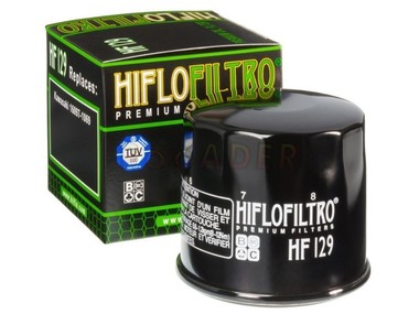 Filtr oleju HF129 (MF129) - JUNAK SR 400, RX-401, RX-600, M12 Vintage 400
