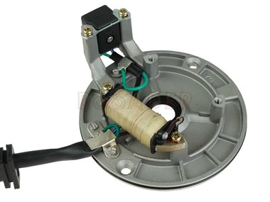 Stojan alternatora do silnika YX140 (1 cewka, 3 przewody) 140cm3 - do motocykli typu Pit Bike, Dirt Bike, Cross (RXF, RFN, RFZ, MRF, YCF, KAYO)