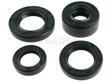 Komplet uszczelniaczy silnika YX140, YX150, W063, W150 - 140/150cm3 - do motocykli typu Pit Bike, Dirt Bike, Cross (RXF, RFN, RFZ, MRF, YCF, KAYO) - 11,6x24x10, 12x18x5, 16x24x5, 17x29x5